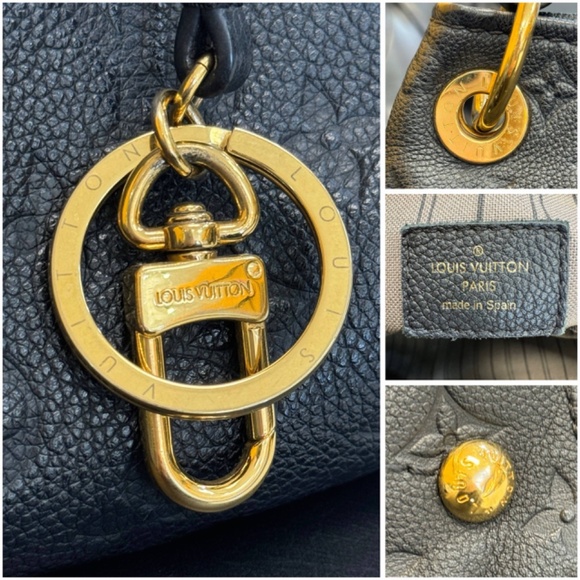 Louis Vuitton Empriente Artsy MM Navy blue leather handbag Mint - Picture 9 of 9